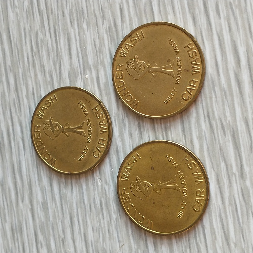 Wonder Wash car wash tokens